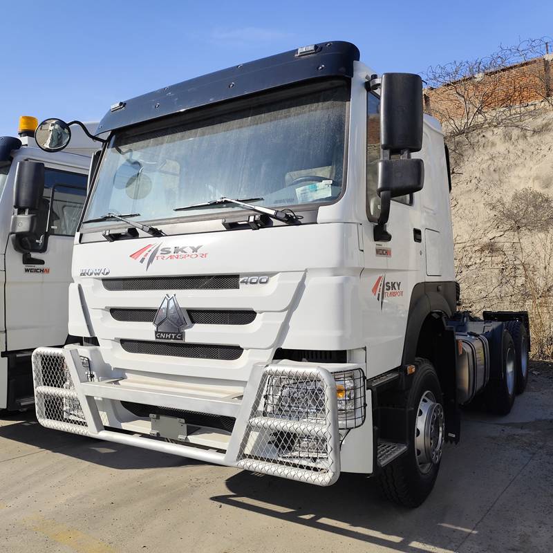 HOWO 10wheels Tractor Head With front