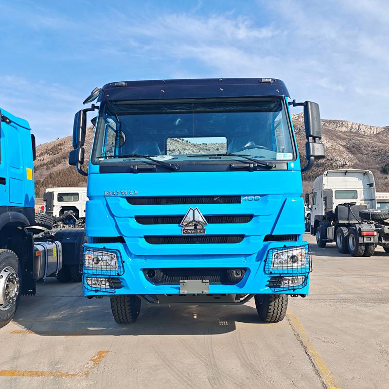 HOWO 6x4 400HP tractor head with front