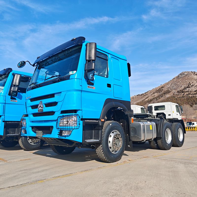 HOWO 6x4 400HP tractor head with side