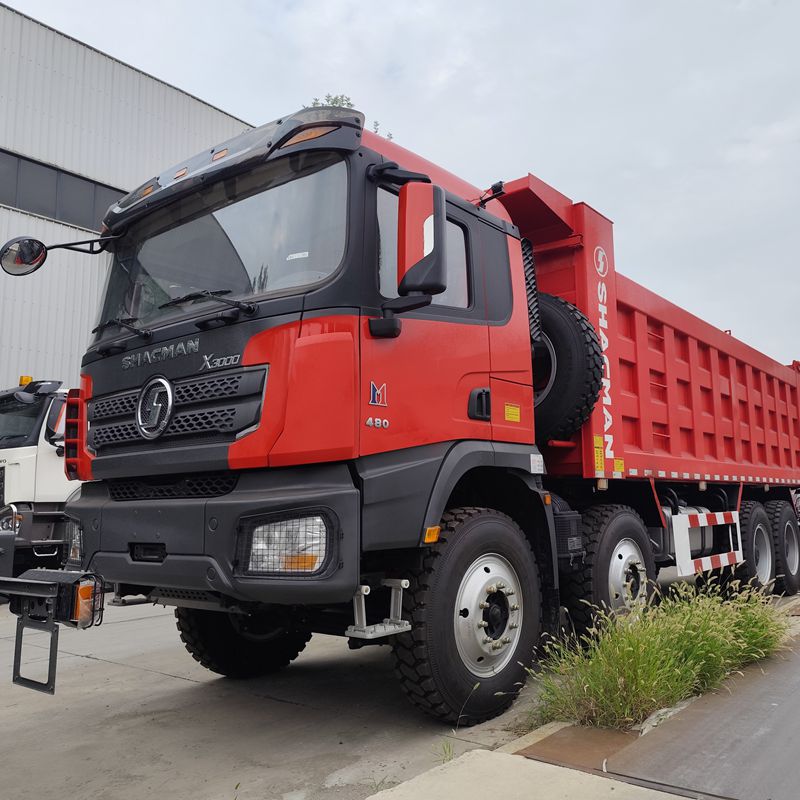 SHACMAN Delong X3000 8&times;4 dump truck with side
