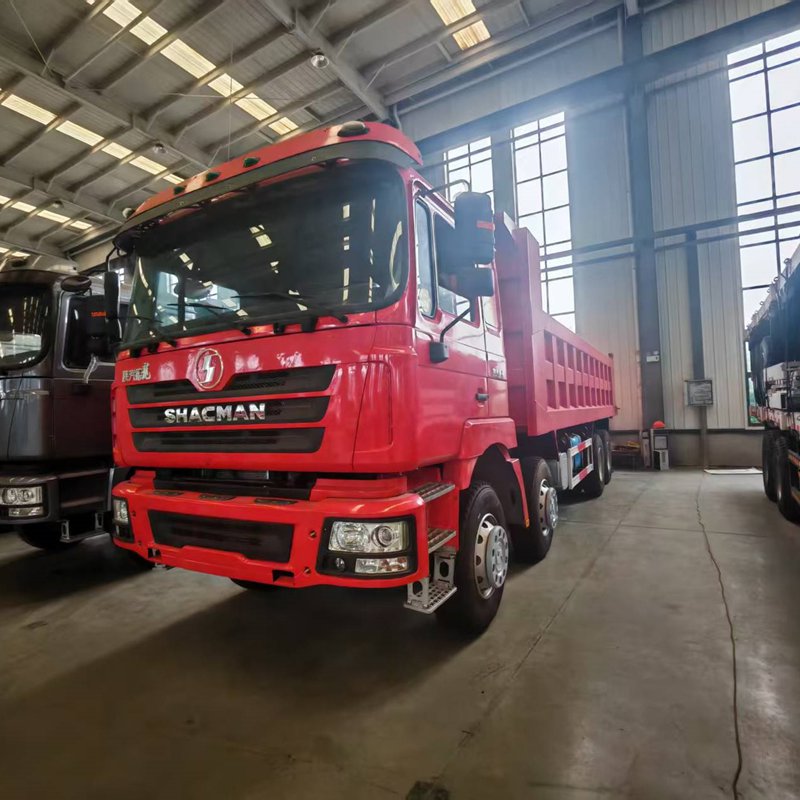 SHACMAN F3000 dumper truck with side