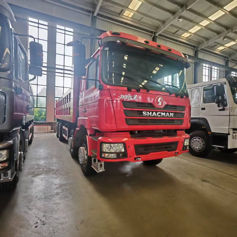 SHACMAN F3000 dumper truck with side