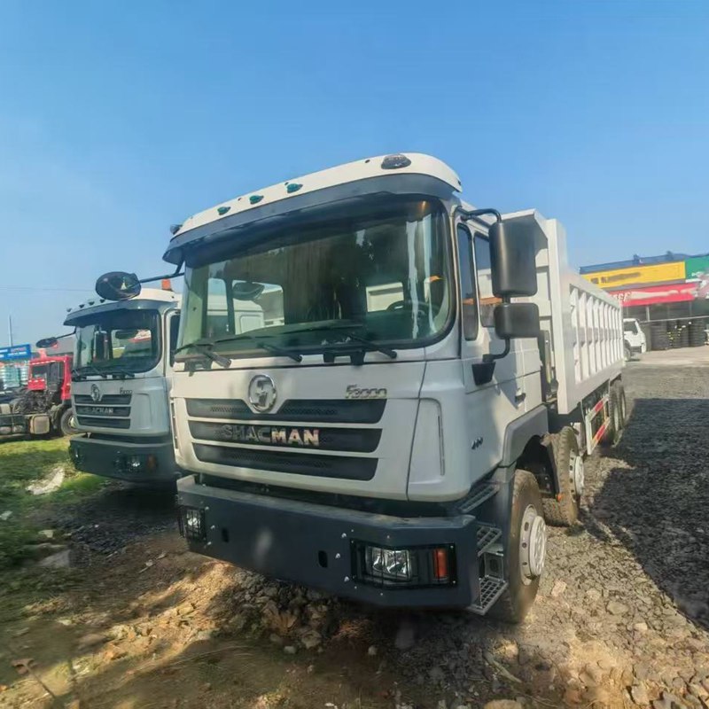 SHACMAN F3000 tipper truck  with side