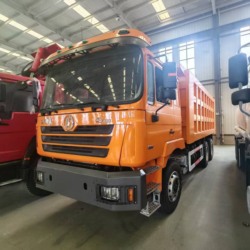 SHACMAN F3000 tipper truck with side