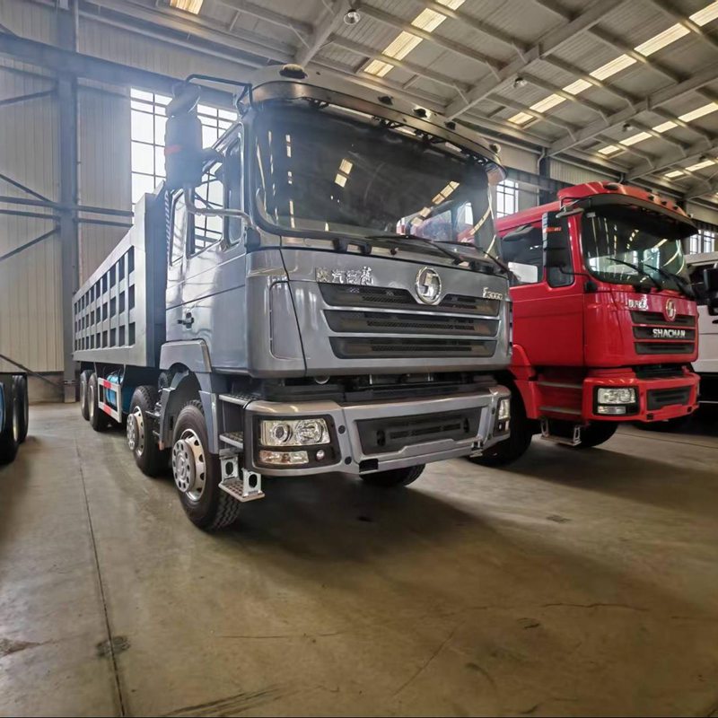 SHACMAN F3000 8x4 dump truck with side