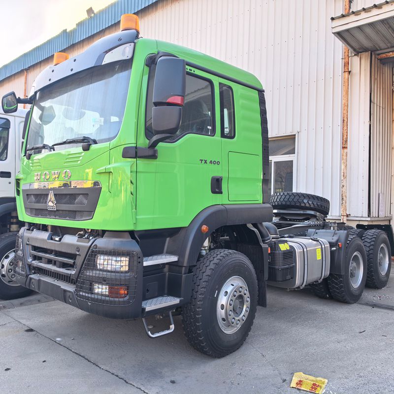 HOWO TX 400HP 10 Wheels Tractor Truck with side