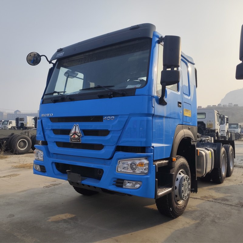 6x4 Tractor Truck with side