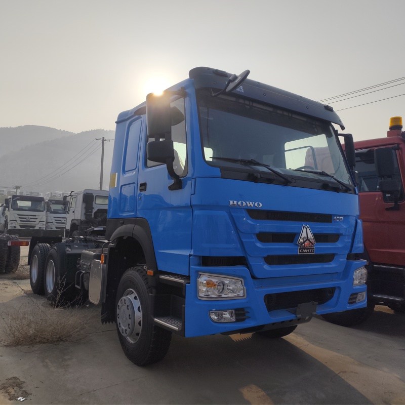 6x4 Tractor Truck with side
