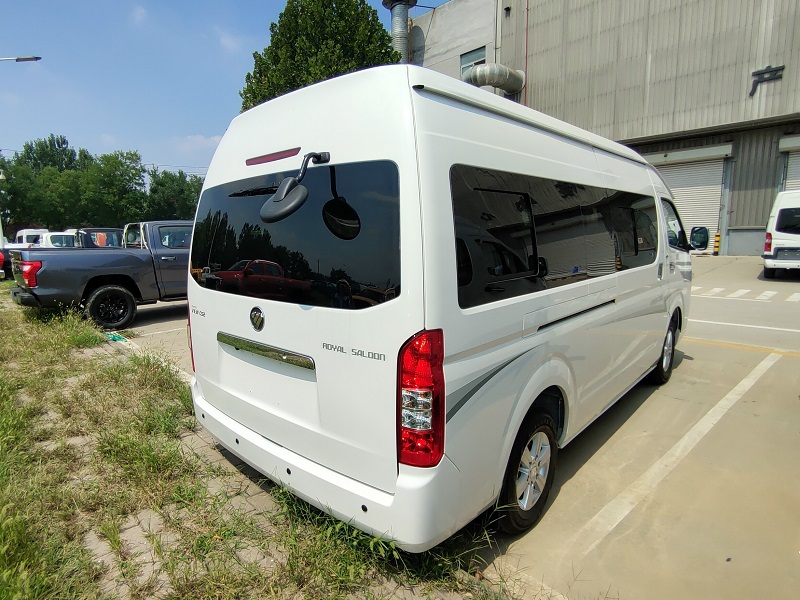Rear View of FOTON VIEW CS2 15 Seater Diesel Mini Bus Ghana Trotro Public Transport