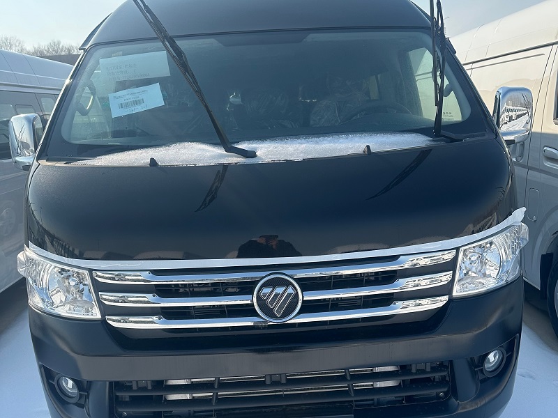 Spacious and comfortable interior seats of Foton VR1 WCS 15‑seater minibus