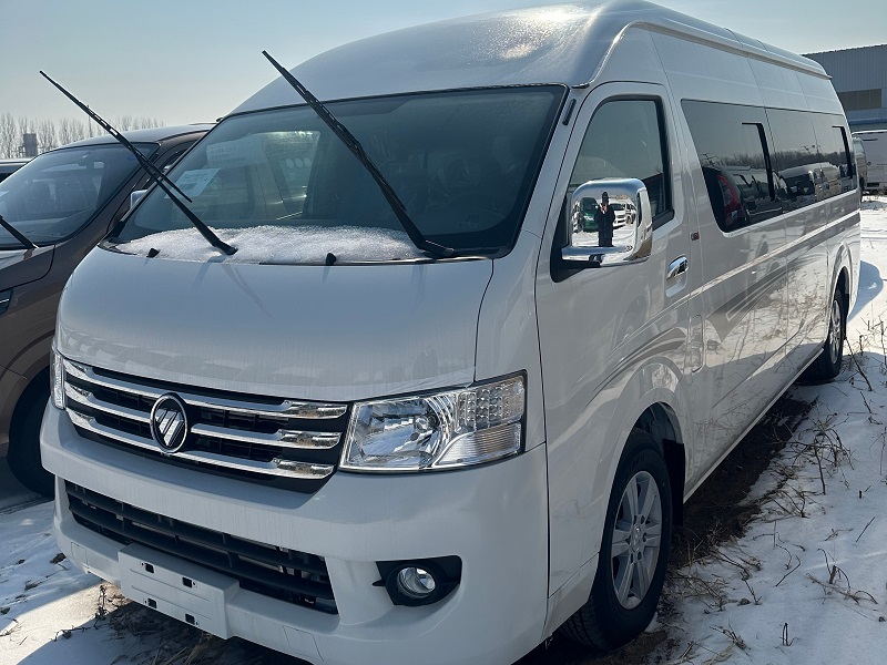 Foton VR1 WCS 15‑seater LHD diesel minibus front view for Ivory Coast market