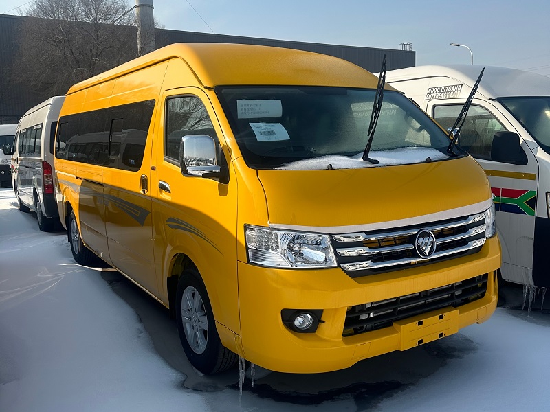 Foton VR1 WCS 15 seater minibus front view for public transport in Kenya