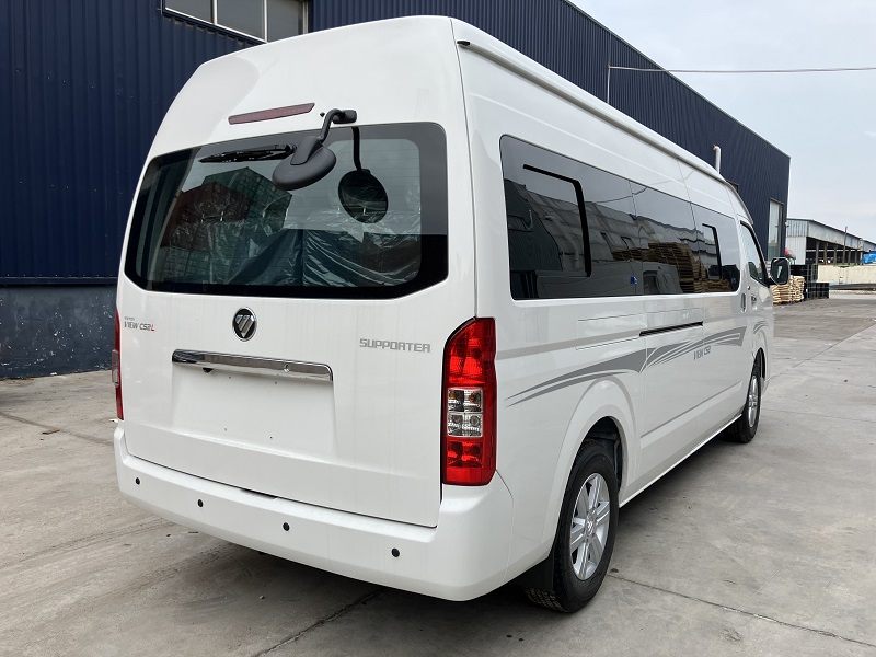 Spacious passenger seats inside Foton VR1 WCS 15‑seater mini bus