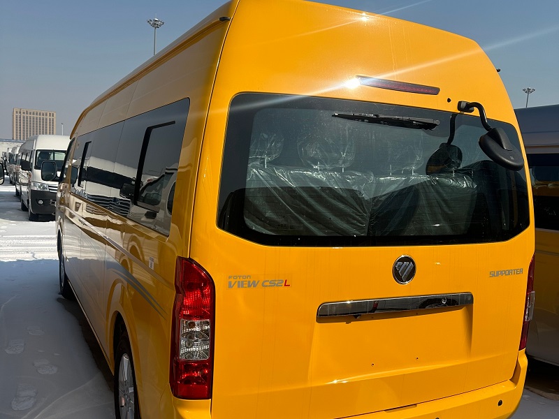 Sliding passenger door design of Foton VR1 WCS minibus for Kenya roads