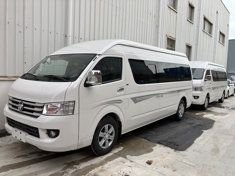 View CS2 19 seater minibus front left 45 exterior view for Sierra Leone passenger transport