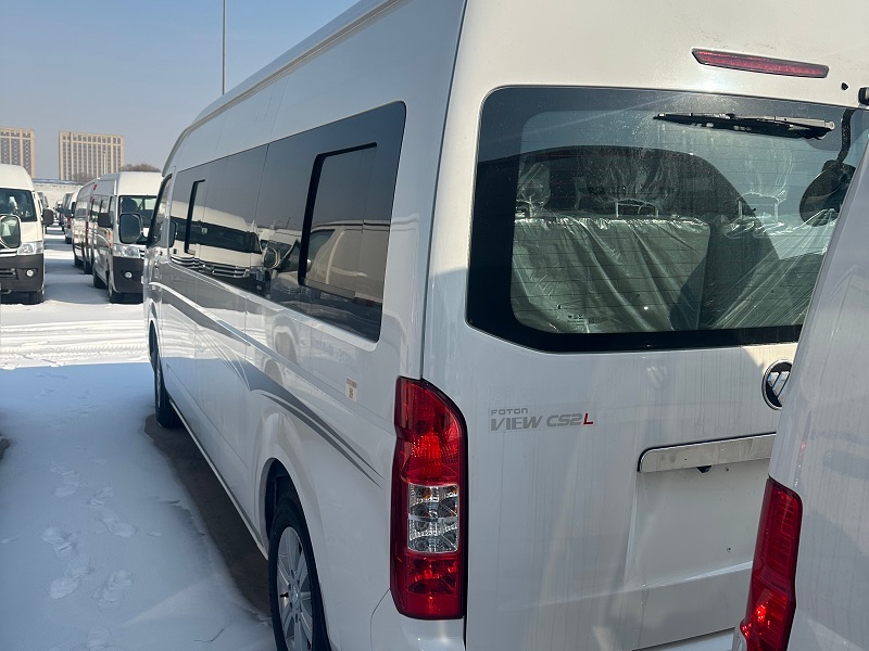 Right Rear 45 Degree Photo FOTON VIEW CS2 Minibus Suitable for Togo Intercity Passenger Service