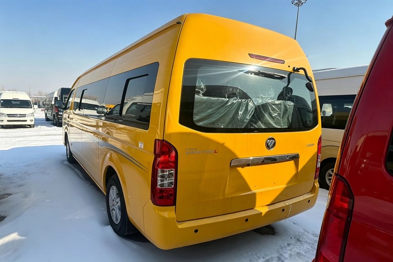 Right Rear 45 Degree Photo FOTON VIEW CS2 Minibus Suitable for Togo Intercity Passenger Service