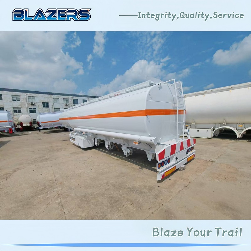 High Quality 3 Axle 40000 Liters  Oil Tank Trailer For Sierra Leone