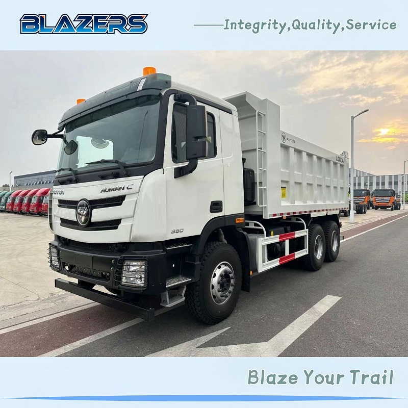 Factory Price 30 Tons FOTON AUMAN 10 Wheels  Tipper Truck To Liberia