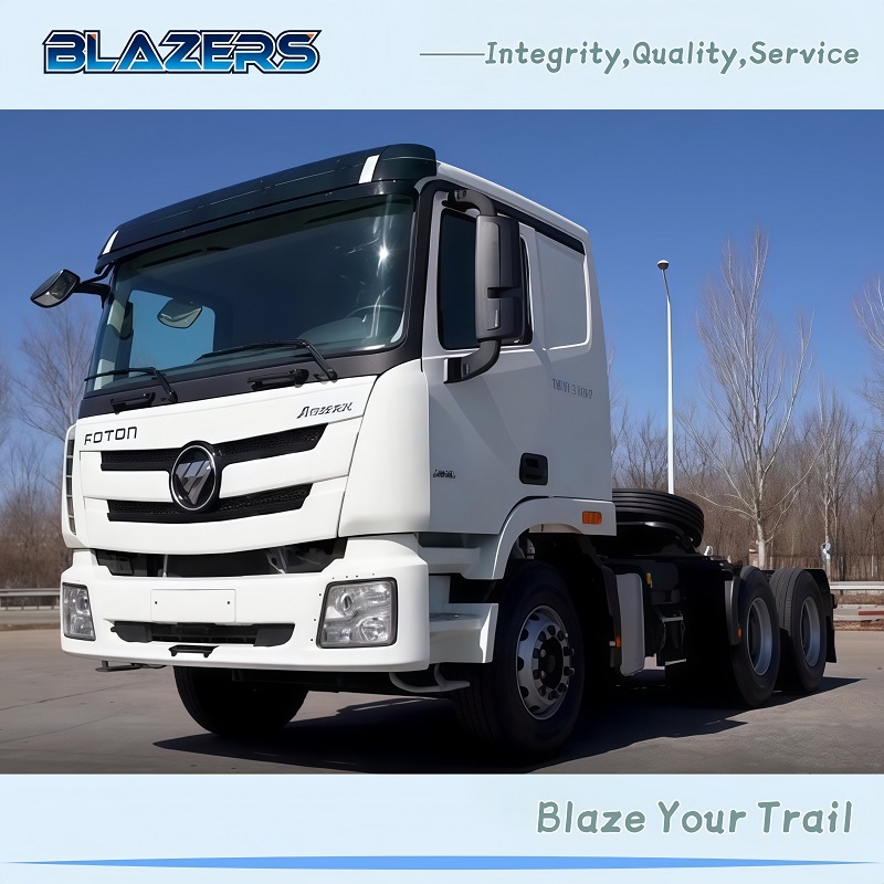 Powerful 400HP Foton 6x4 Tractor Head For Nigeria