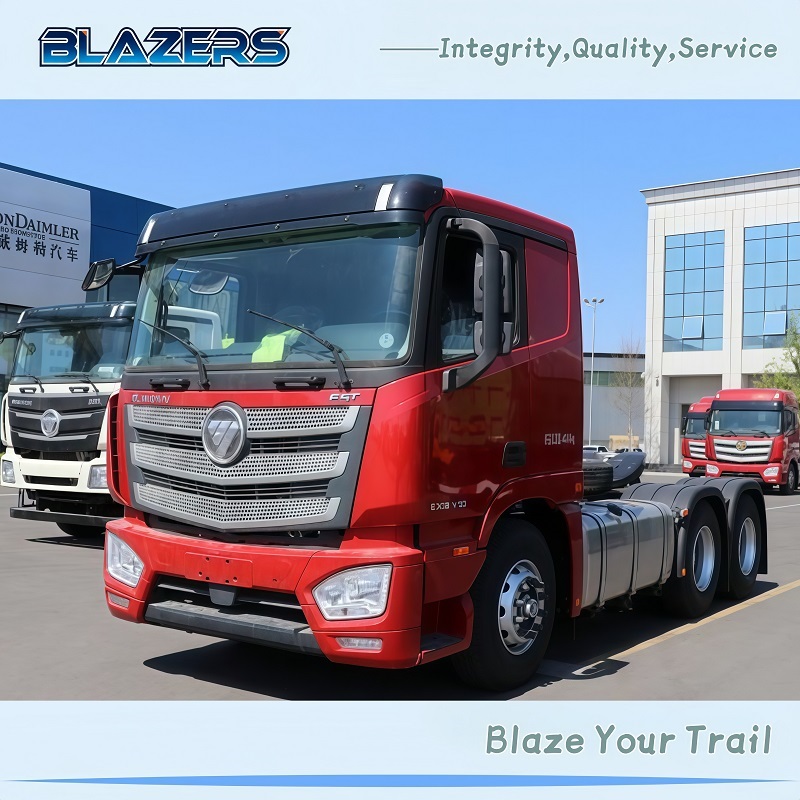 Good Price 380HP FOTON AUMAN EST 6x4 Prime Mover For Tanzania