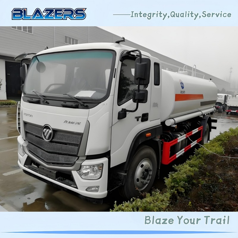 Durable FOTON Municipal Water Spray Truck for Road Cleaning