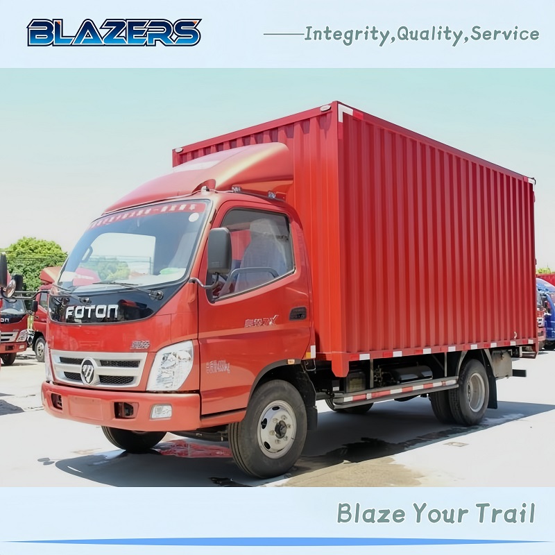 Reliable Fuel-Efficient Foton Aoling TX Van Truck For Tanzania Transport