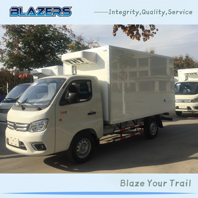 High-Quality FOTON Xiangling TM3 5MT Refrigerated Truck  For Ghana