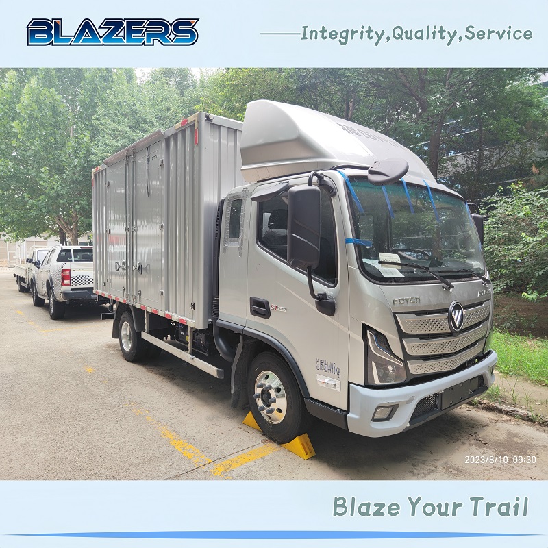 Sturdy Efficient FOTON AUMARK S Van Truck For Commercial Transport in Kenya