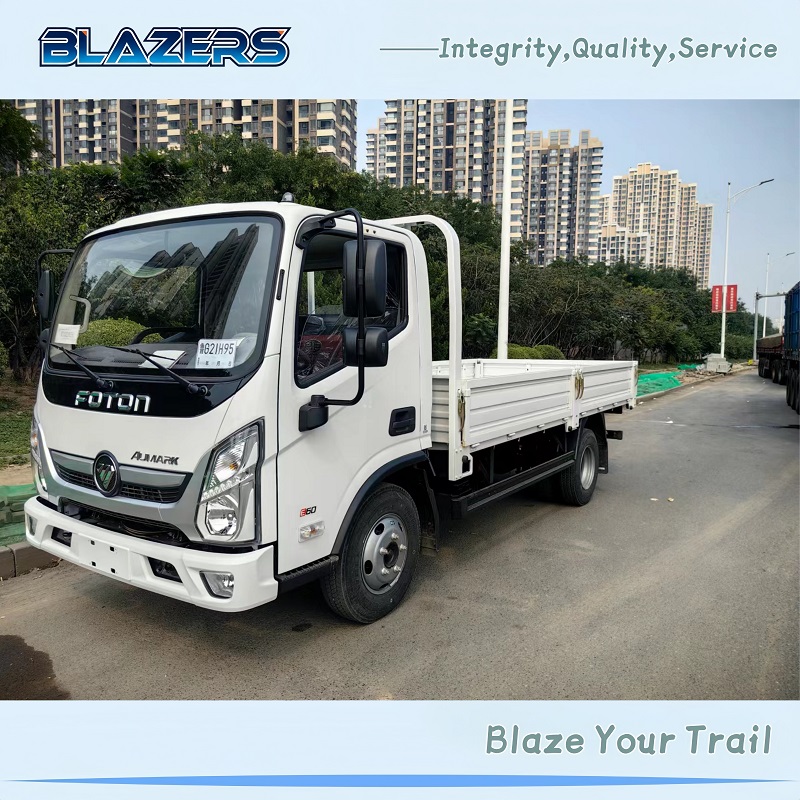 Cost Effective Flatbed Truck Foton Oumac E Best for Medium Duty