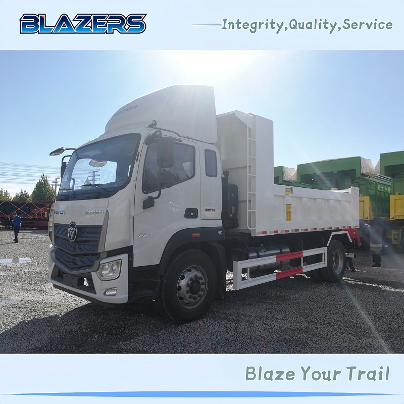 Premium 220HP FOTON AUMAN 4X2 Medium-Duty Dumper Truck For DRC Mining & Construction