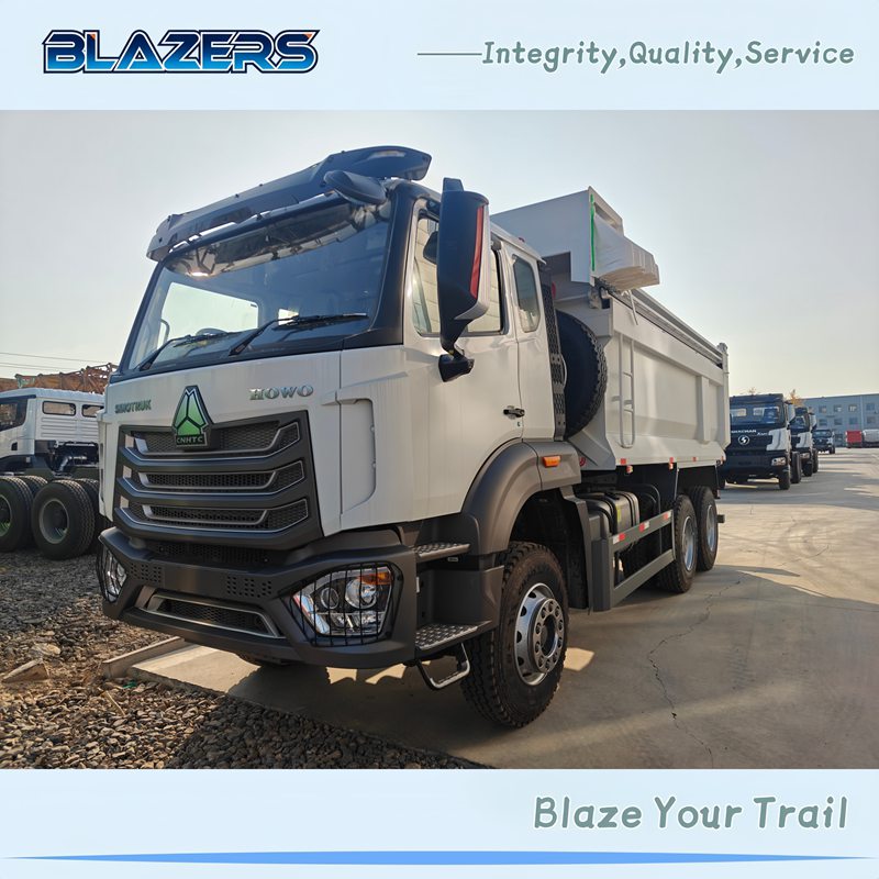 Hot Sale 6x4 HOWO NX 371HP Dump Truck Benz White for Ghana