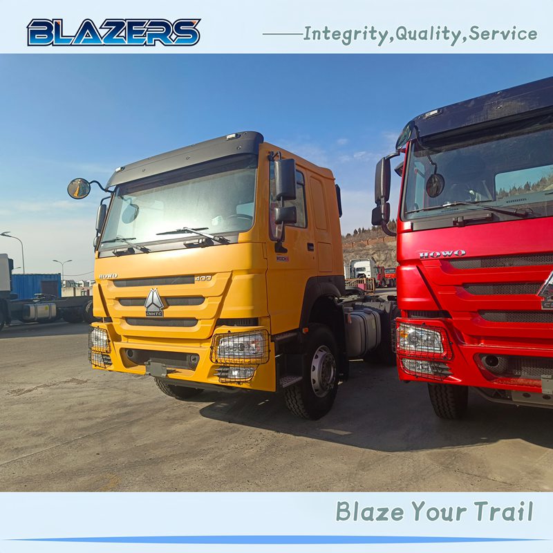 Best Price 400HP HOWO 10 Wheels Tractor Head For Transportion
