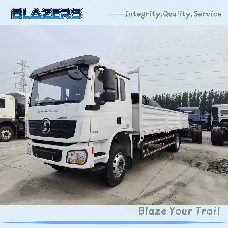 Best Price SHACMAN L3000 4×2 240HP Flatbed Cargo Truck For Nigeria