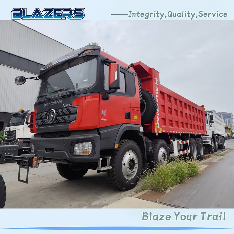 SHACMAN X3000 8×4 480HP Dump Truck for Mining & Construction