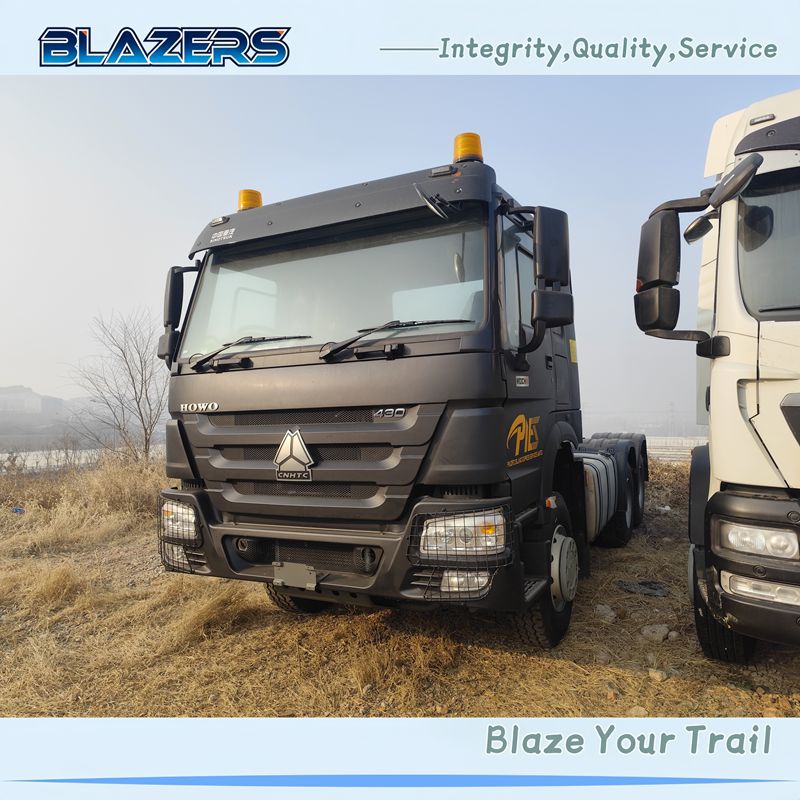 Practical SINOTRUCK HOWO 6X4 430HP Trailer Truck For  Nigeria