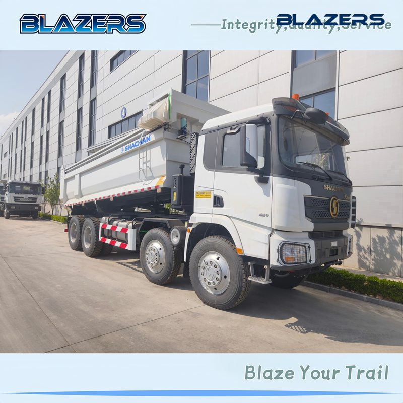 Good Quality 40Tons 8x4 SHACMAN 420HP Dump Truck for Bauxite Transportation in Guinea