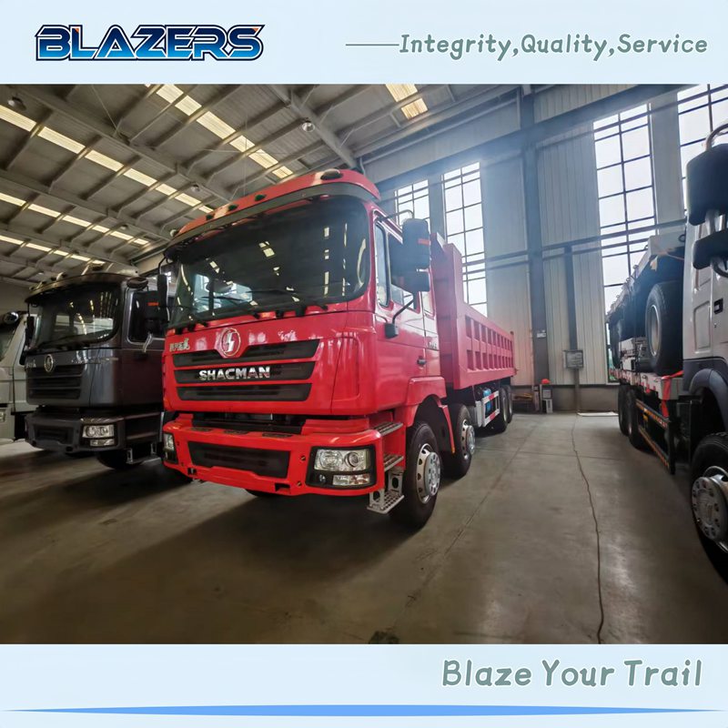 Durable SHACMAN F3000 8x4 400HP Dumper Truck For Guinea