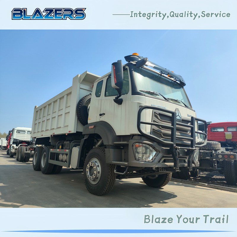 Trailblazing 6x4 SINOTRUK HOWO NX 380HP Dump Truck With Metal Protection for African & South America Tropical Bush Unpaved Road