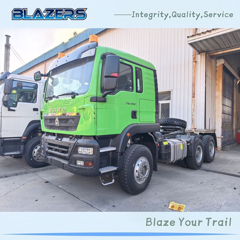 New 400HP SINOTRUK HOWO TX 6X4 Tractor Truck For South Sudan