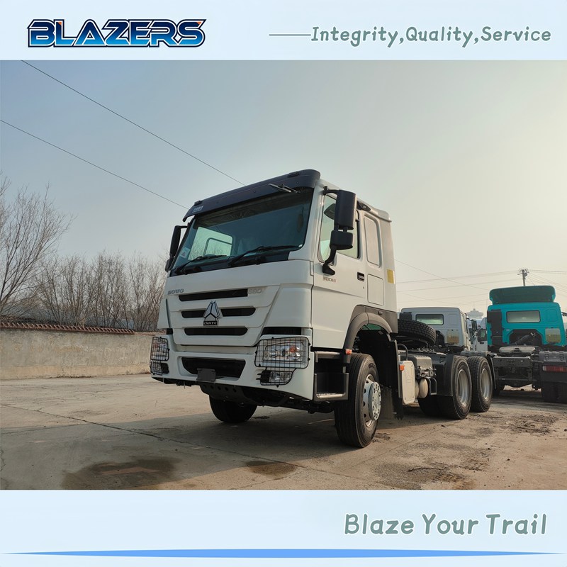 Profit-Making SINOTRUK HOWO 6x4 380HP Tractor Truck For Uganda
