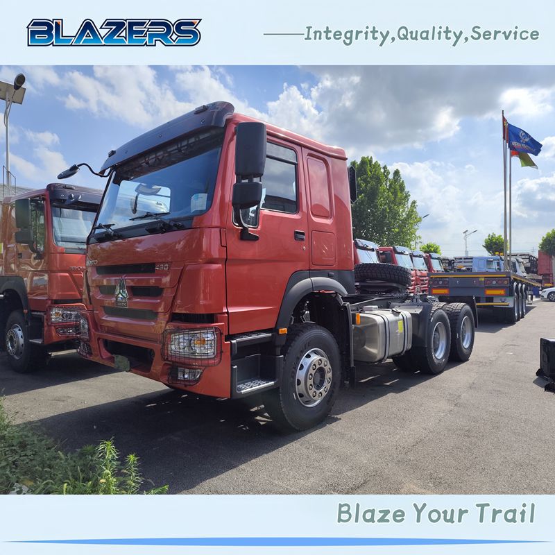 New 430HP HOWO 6X4 Tractor Truck For Mauritania