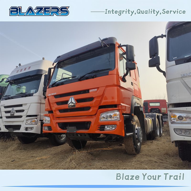 SINOTRUCK HOWO 6X4 400HP 10 Wheels Tractor Truck To Ghana
