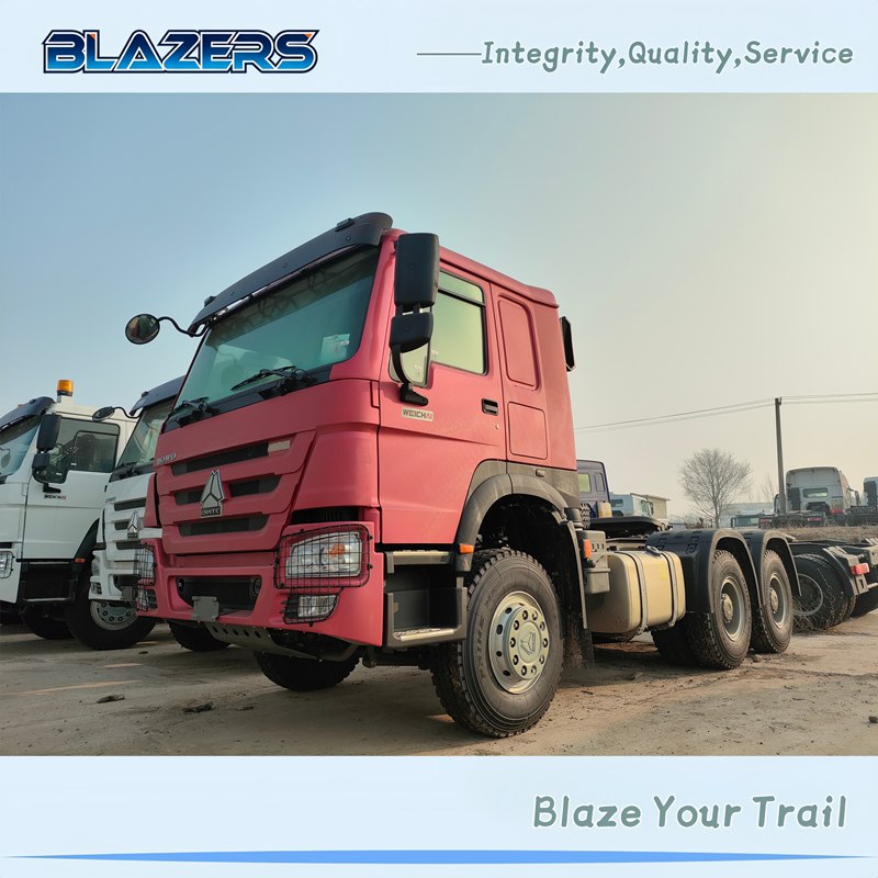 Good Quality SINOTRUK HOWO 400HP  6x4 30 Tons Tractor Truck For Congo