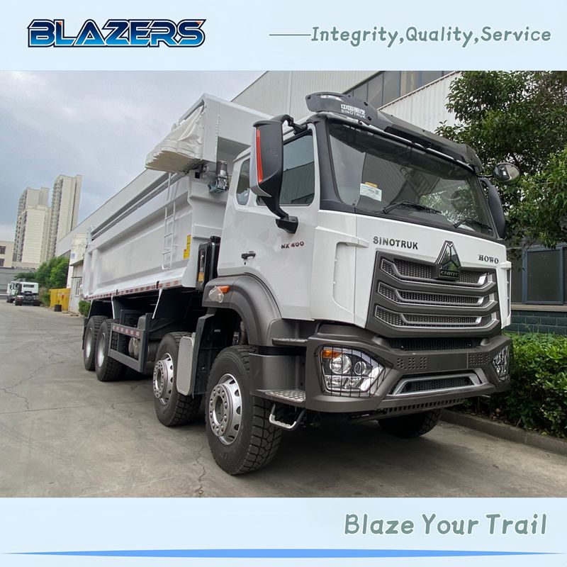 Good Quality 8x4 HOWO NX 400HP 12Wheels RHD Tipper Truck for Kenya