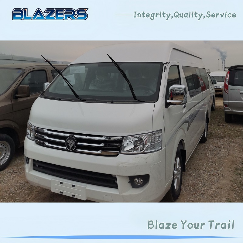 Ghana Trotro FOTON VIEW CS2 16 Seat LHD Diesel Small Bus for Urban Transit