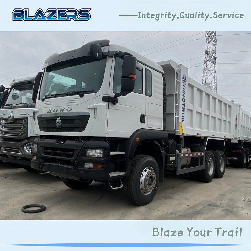 Durable 6x4 SINOTRUK HOWO TX 371HP Tipper Truck RHD for Liberia