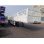 Custom 3Axle Fence Type Semi Trailer with Adjustable Height For Transport