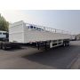 Custom 3Axle Fence Type Semi Trailer with Adjustable Height For Transport