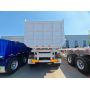 Good Price 80 Tons BLAZERS 4 Axles Dump Semi Trailer For Ghana